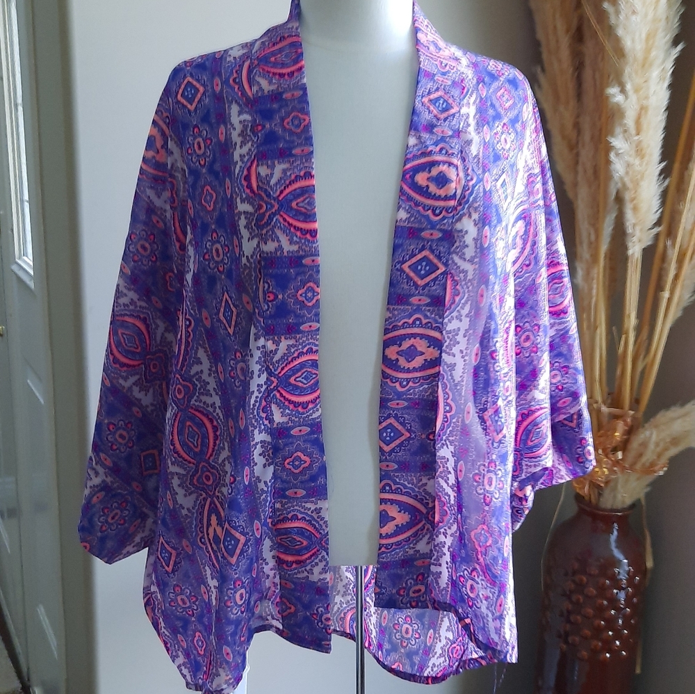 Fun & Flirt Vibrant Summer Cardigan